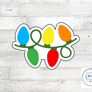 Tangled Christmas Lights Cookie Cutter