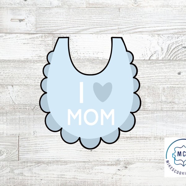 Baby Bib 1 Cookie Cutter