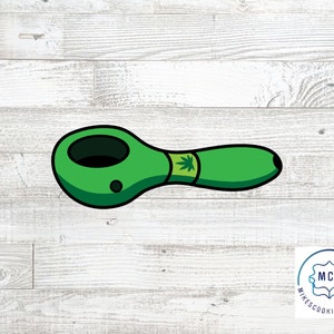 Marijuana Weed Pot Pipe 420 Kakform