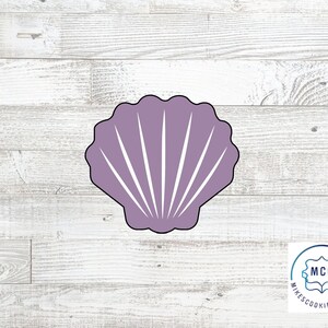 Muschel Sea Shell-Ausstechform