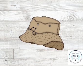 Fishing Hat Cookie Cutter