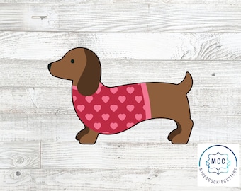 Wiener Dog Dachshund Cookie Cutter
