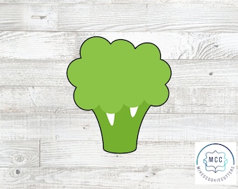 Broccoli Vegetable Cookie Cutter