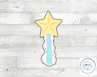 Princess Wand Cookie Cutter