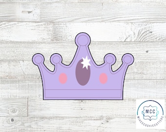 Princess Crown Tiara 1 Cookie Cutter
