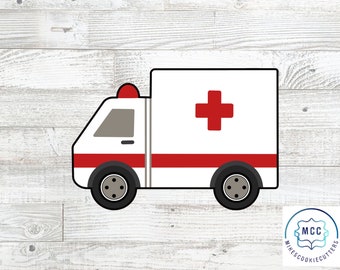 Ambulance Cookie Cutter