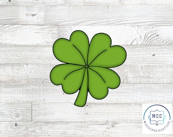 Four 4 Leaf Clover Cookie Cutter
