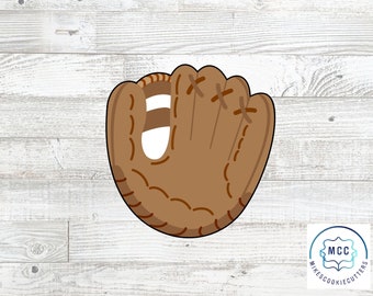 Baseball Softball Glove Mitt Cookie Cutter