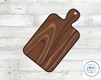 Cheese Charcuterie Cutting Board Cookie Cutter