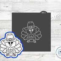 Fall DIY Cookie Kit Instructions Card: Thanksgiving Cookie Decorating ...