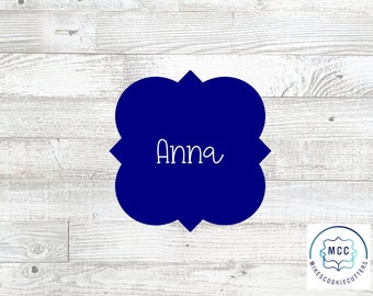 Plakette Ausstecher ""Anna"""