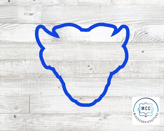 Highland Steer Bull Cow With Bandana Cookie Cutter