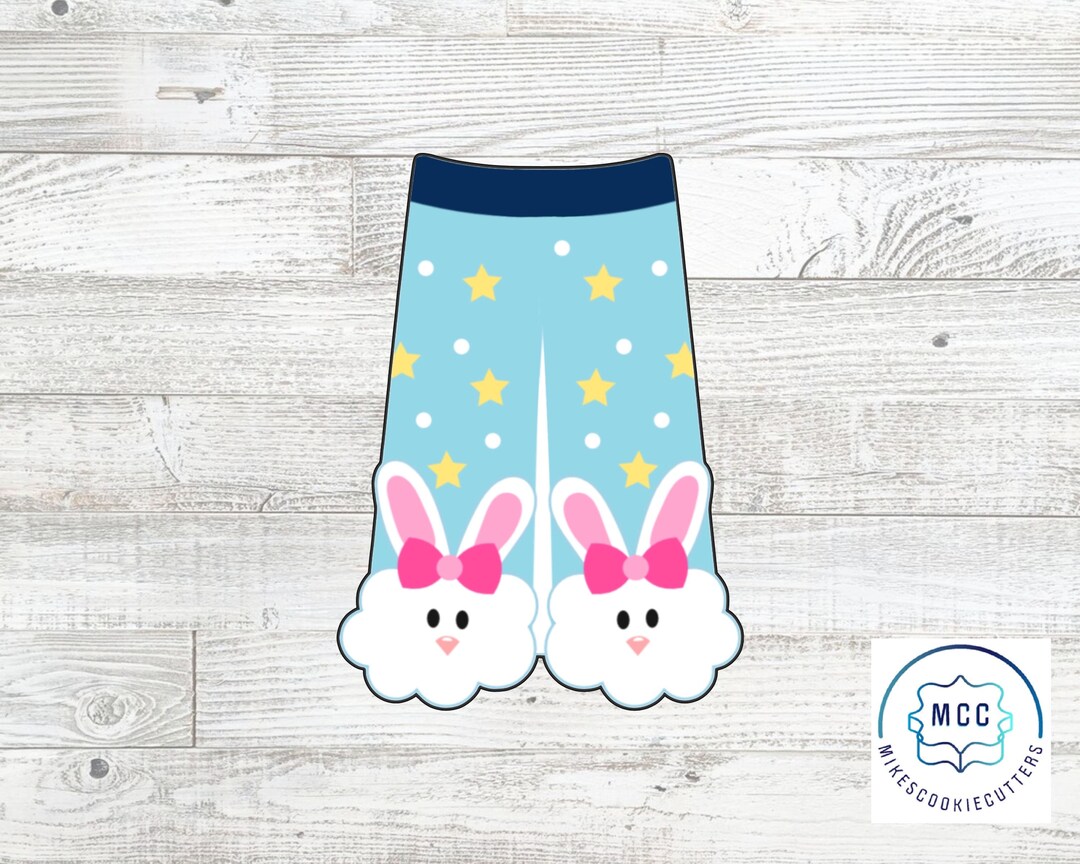 pj couture bunny slippers