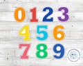 Any Number Numbers 0-9 Cookie Cutter 1, 2, 3, 4, 5, 6, 7, 8