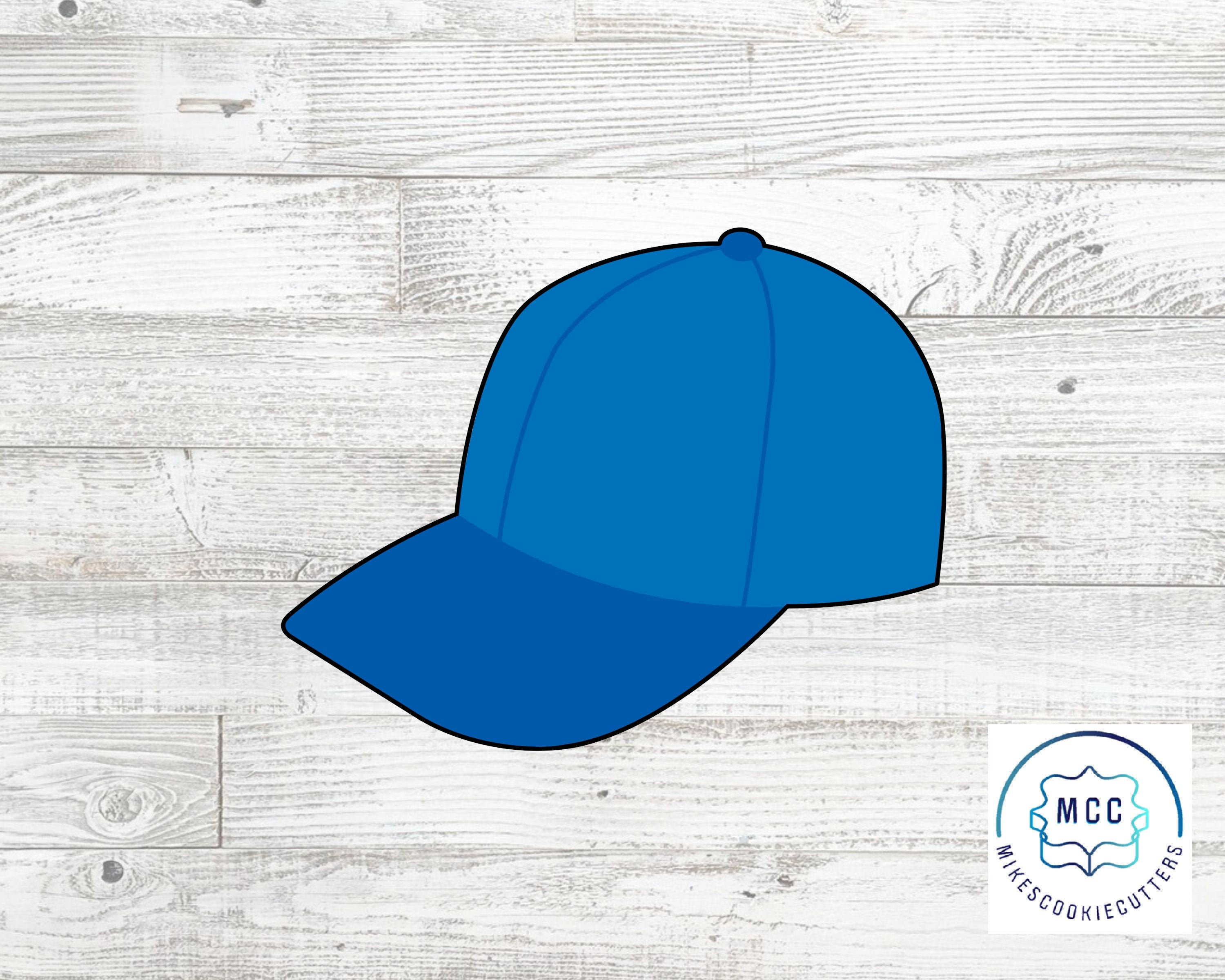 Baseball Hat Cap Cookie Cutter Etsy