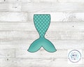 Mermaid Tail 1 Cookie Cutter