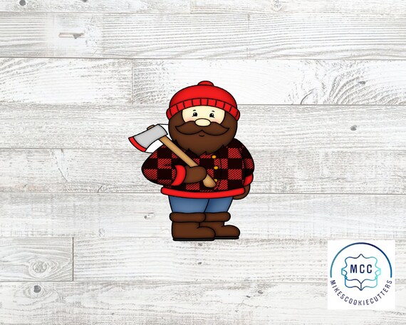 Lumberjack Cookie Cutter 