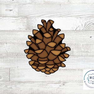 Pine Cone Cookie Cutter