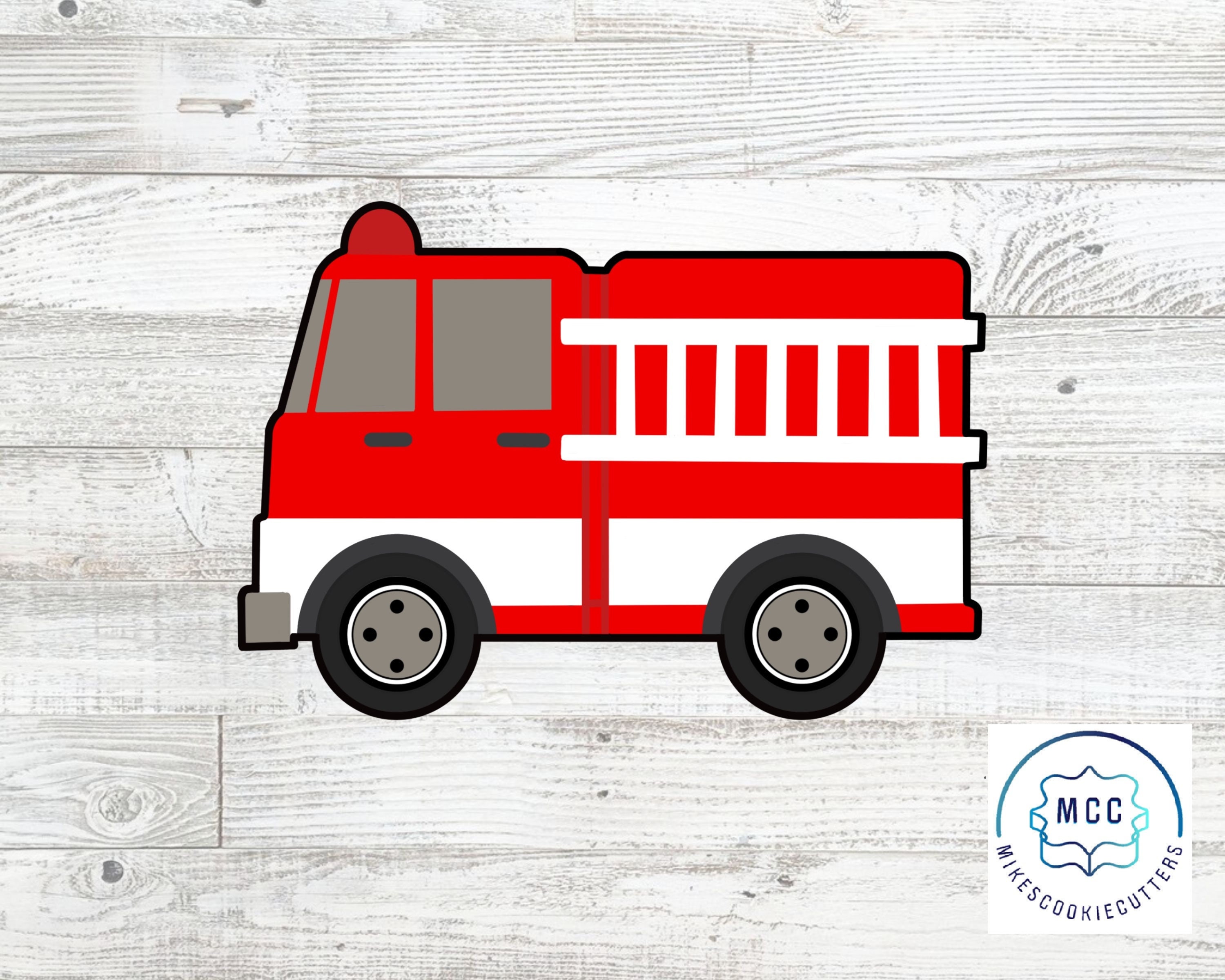 Fire Truck Cookie Cutter