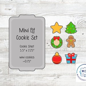 Mini Elfen Keks Set Ausstechformen