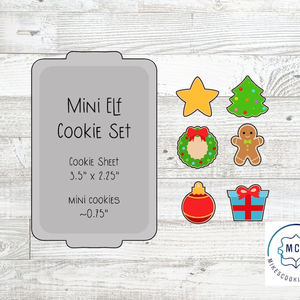 Mini Elf Cookie Set Cookie Cutters