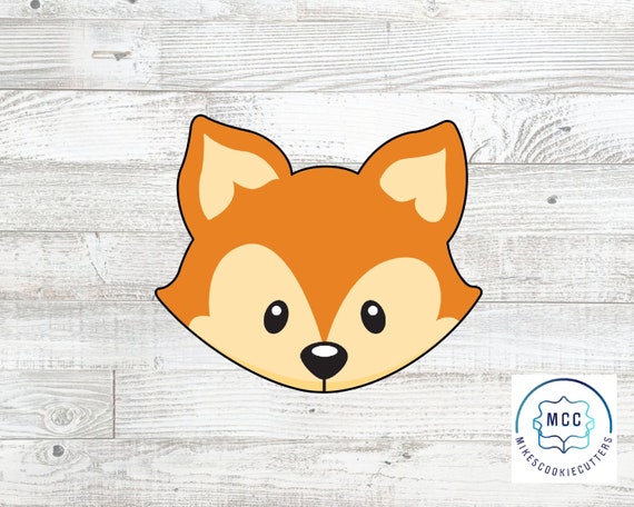 Fox Cookie Cutter - 1 Inch Approx, 3D Printed Food Safe Cutter For Baking And Crafts
