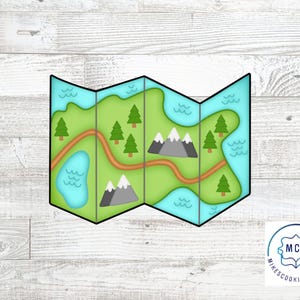 Travel Map Cookie Cutter