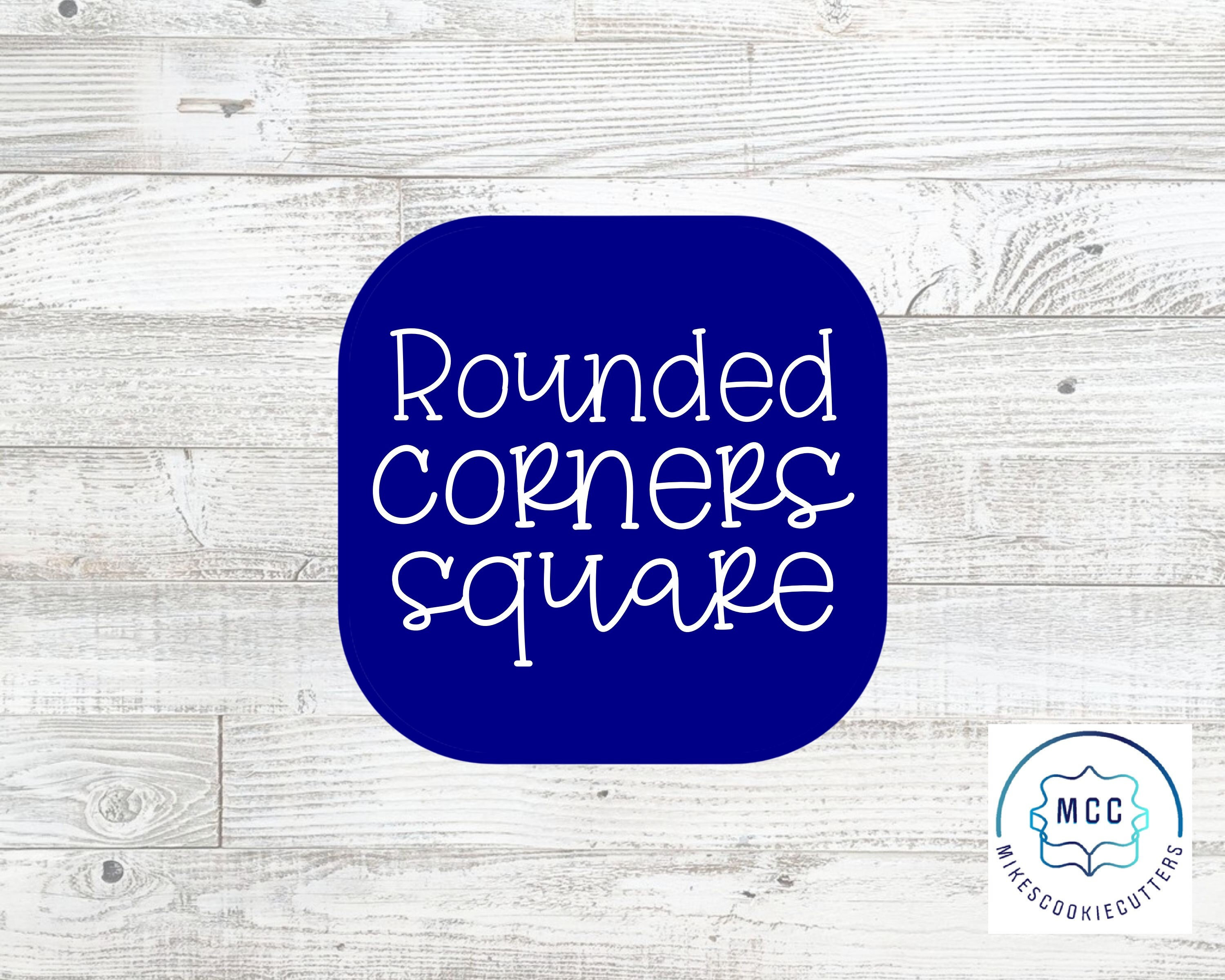 Rounded Corners Square Cookie Cutter - Etsy