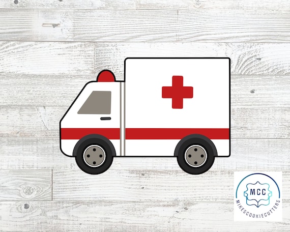 Ambulance Cookie Cutter