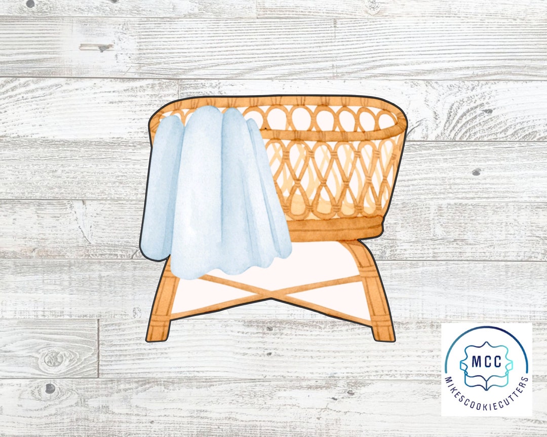 Boho Baby Crib Cookie Cutter Etsy