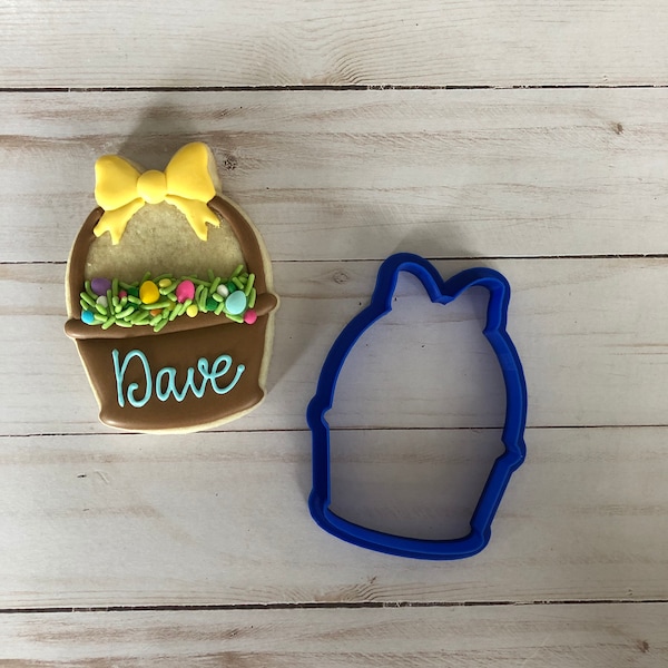 Easter Basket Cookie  Cutter