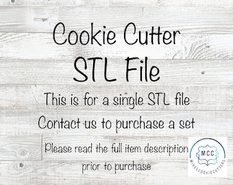 File STL per la formina di biscotti