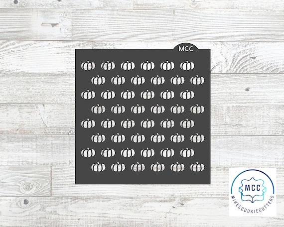 Mini Pumpkins Stencil - Etsy