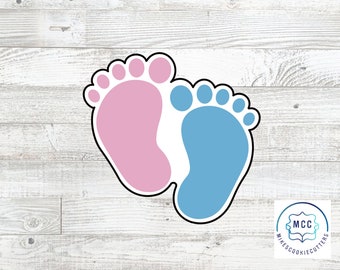 Baby Foot Print Cookie Cutter