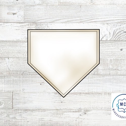 Baseball Home Plate Cookie Cutter