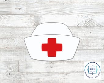 Nurse Hat Cookie Cutter