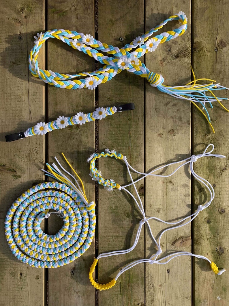 Daisy colour Equine Tack Set Etsy
