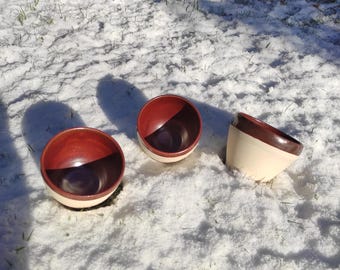 White stoneware bowl