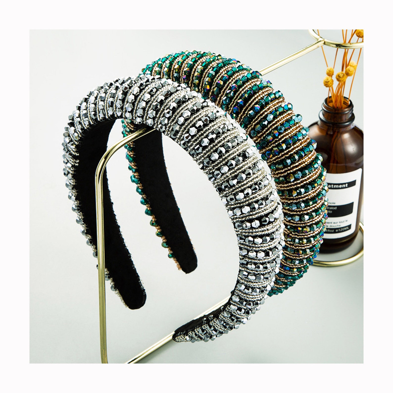 Ladies Luxury Headband Widesided Fabric Headband Colorful Etsy