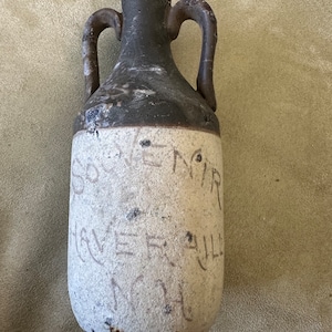 Mini jarra única y rara "Souvenir Haverhill NH", Vintage