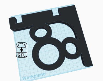 Mouse Filament Shelf Bracket STL Download for 3D Printing