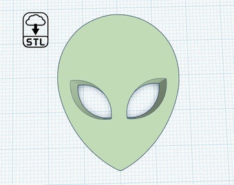 Alien Straw Topper STL Download for 3D Printing, Staw Buddies STL