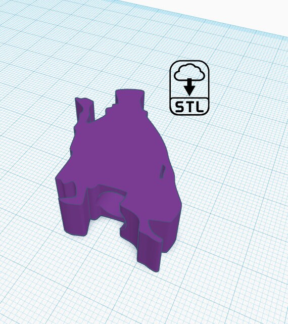 STL file Ghost cow, Straw topper 👻・Design to download and 3D print・Cults