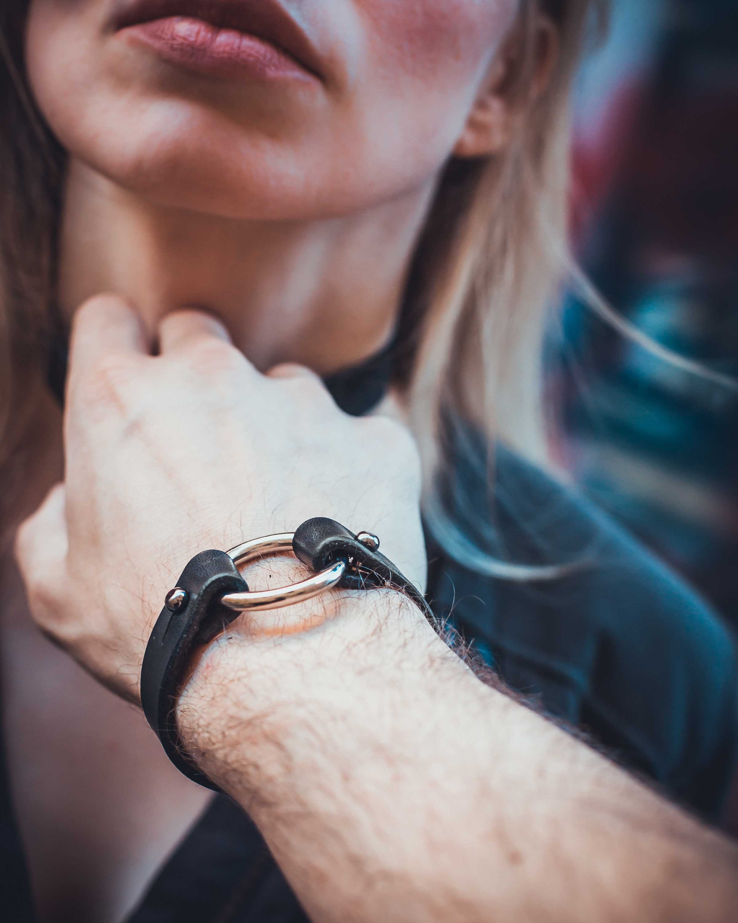 BDSM DOM Bracelet Master Leather Bracelet Personalized SIR Etsy UK