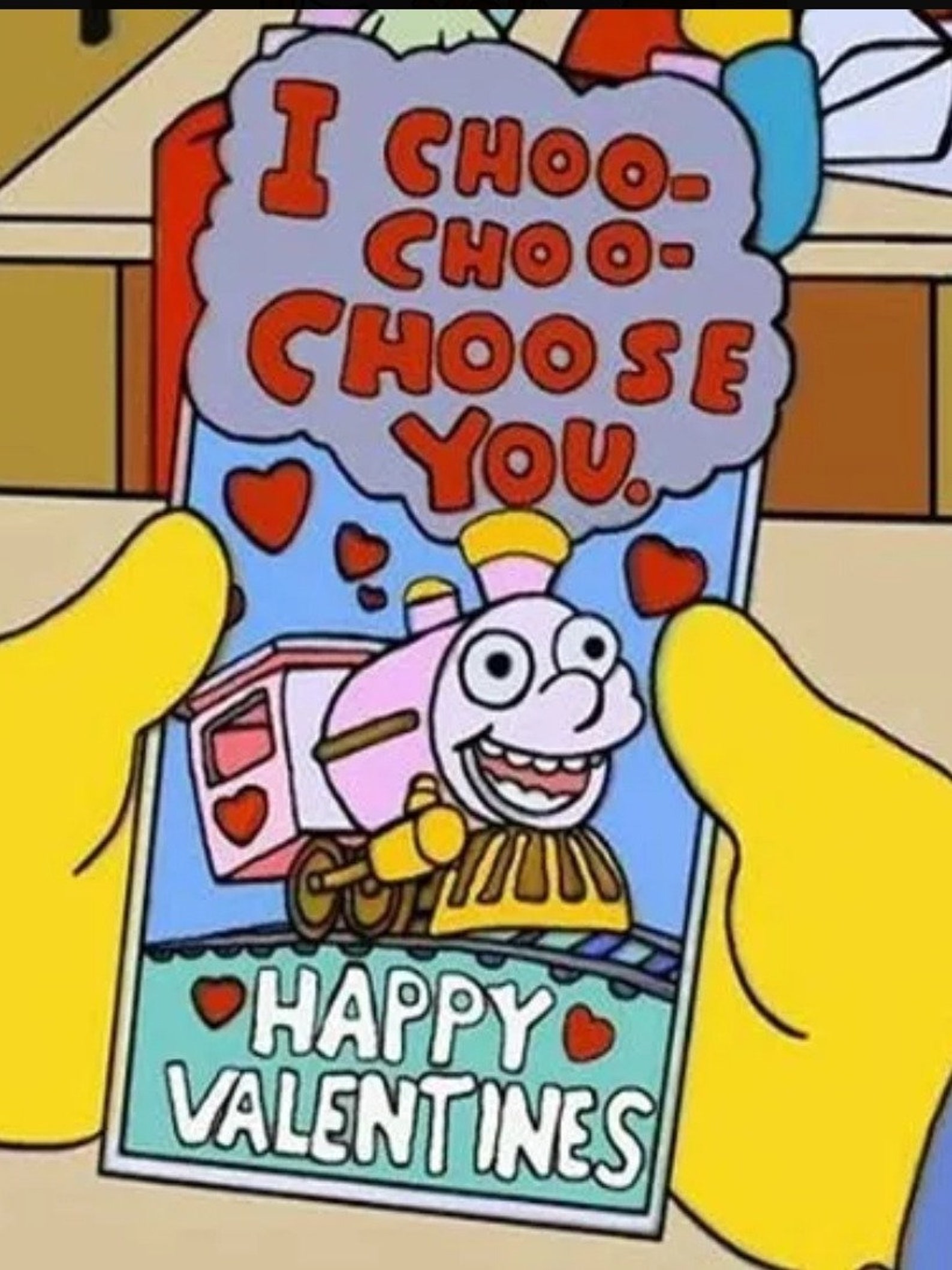 I Choo Choo Choose You Card Printable