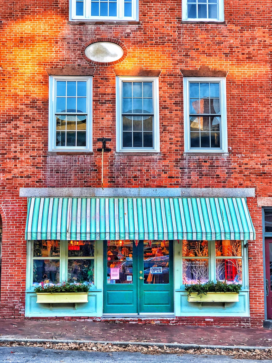 Original Print Newburyport MA Best of British Storefront Etsy