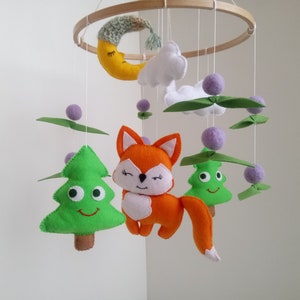 Fox Baby Mobile, Woodland mobile
