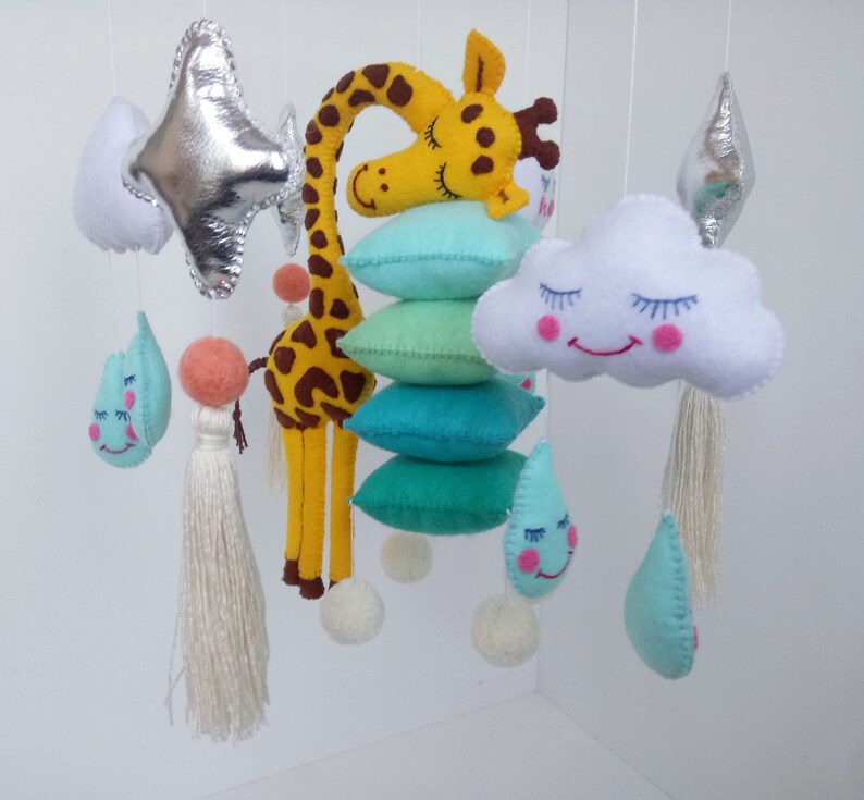 Giraffe Mobile Safari Mobile Cloud Mobile Etsy