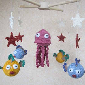 Ocean Baby Mobile, Jellyfish Mobile