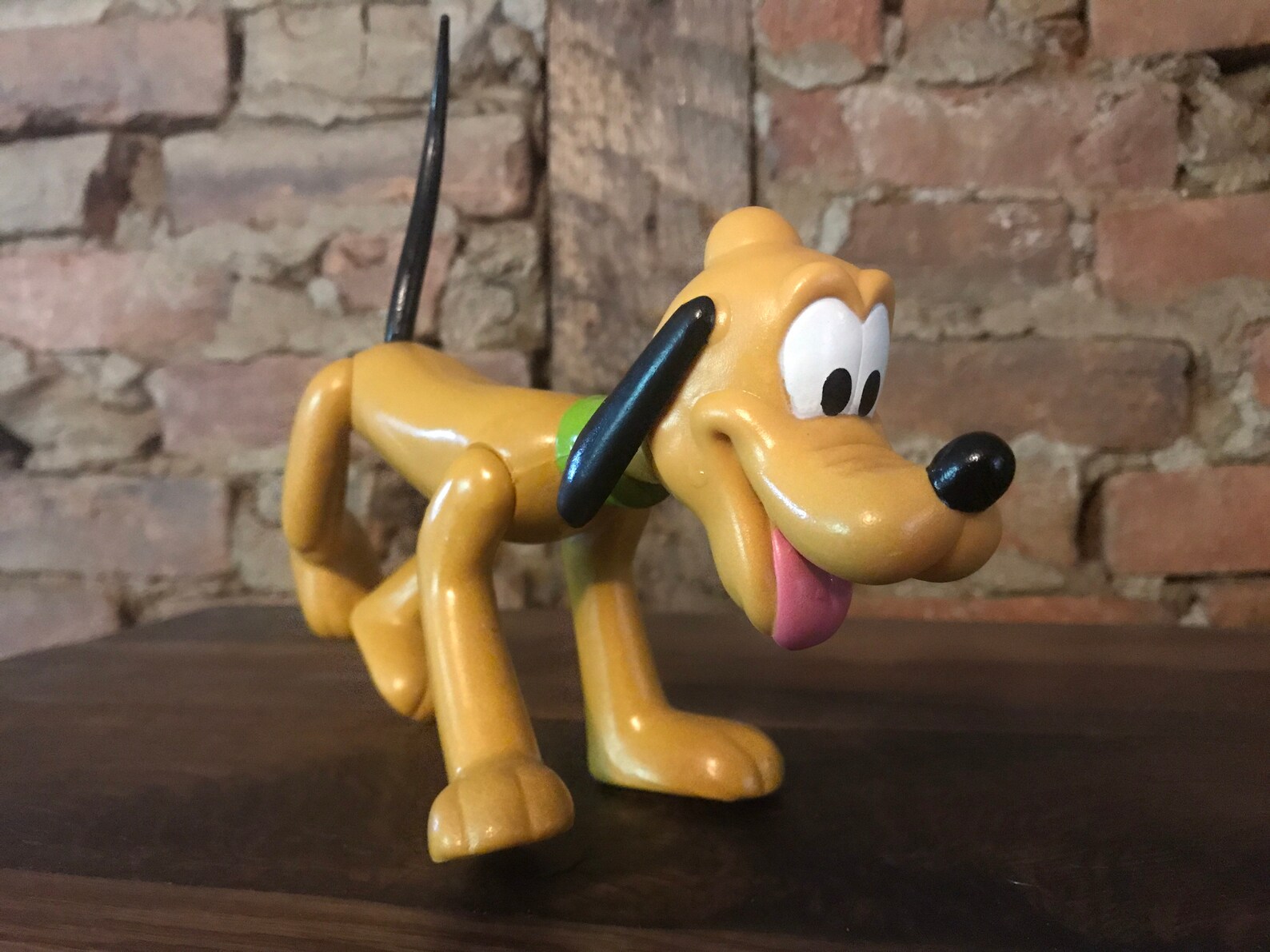 Vintage Disney Pluto Articulated Figurine With Original Tag Etsy